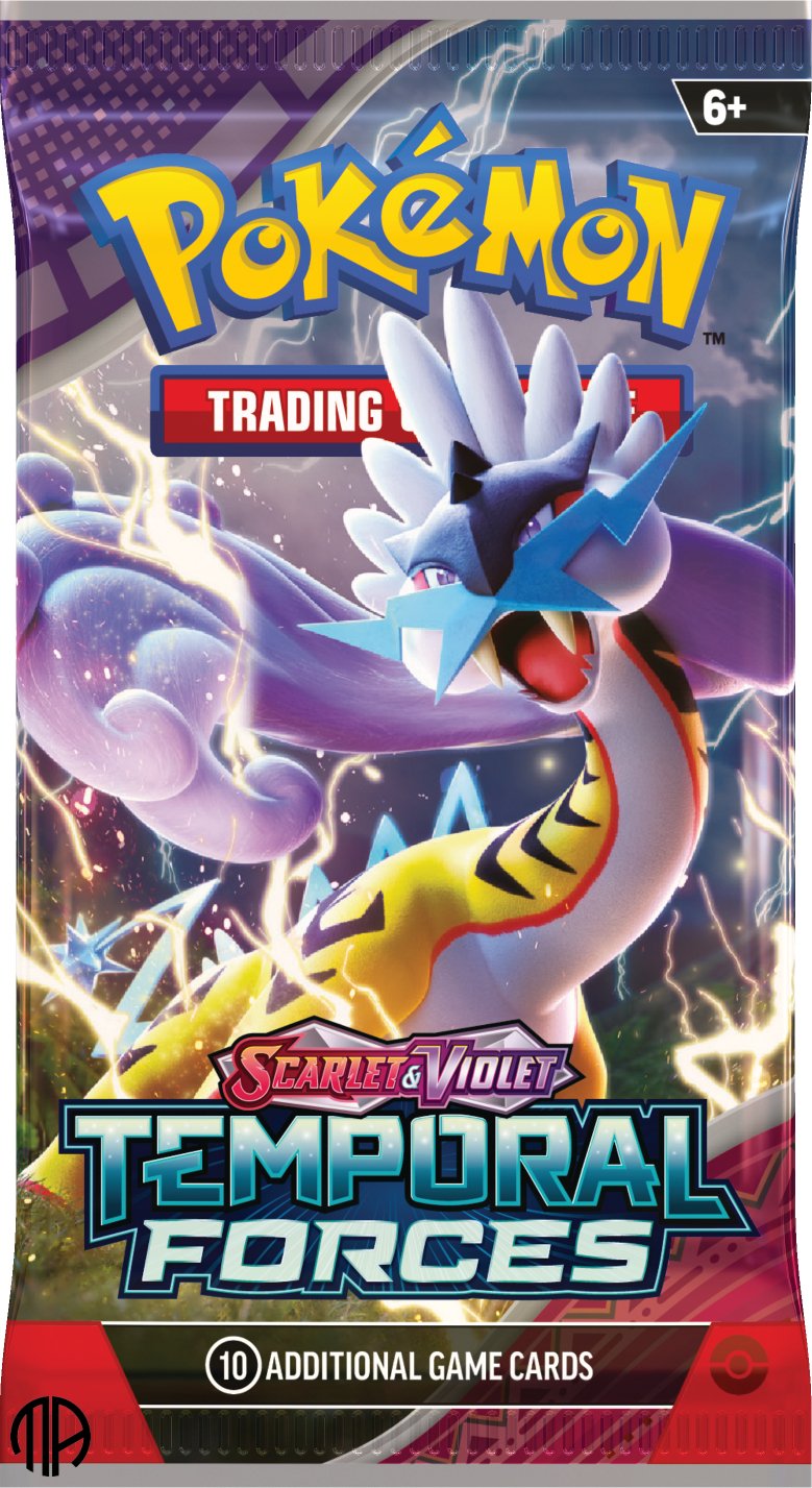 Pokmon TCG Booster Pakke - Scarlet &amp; Violet 05: Temporal Forces