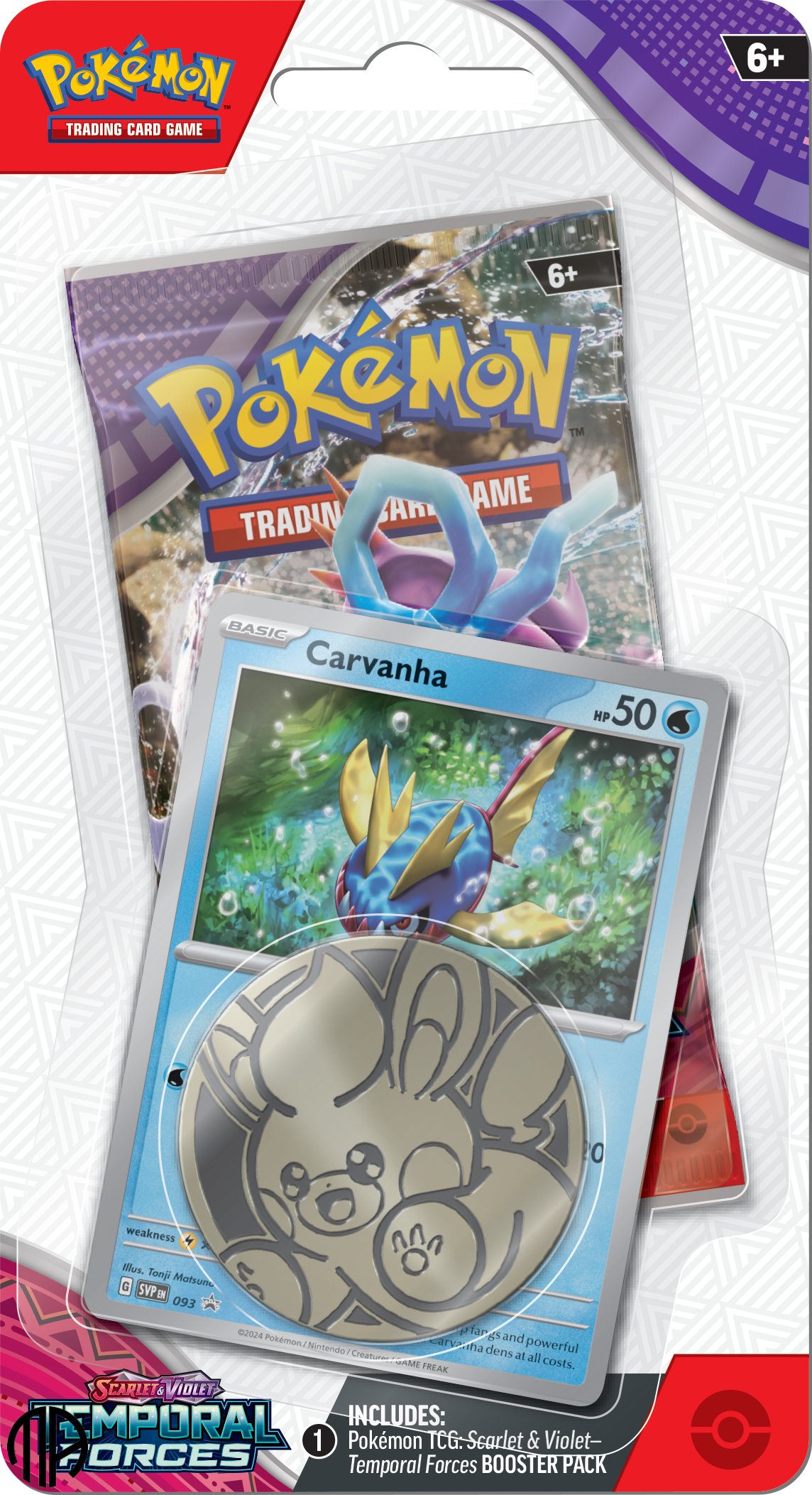 Pokmon TCG 1-Pack Checklane Blister: Temporal Forces