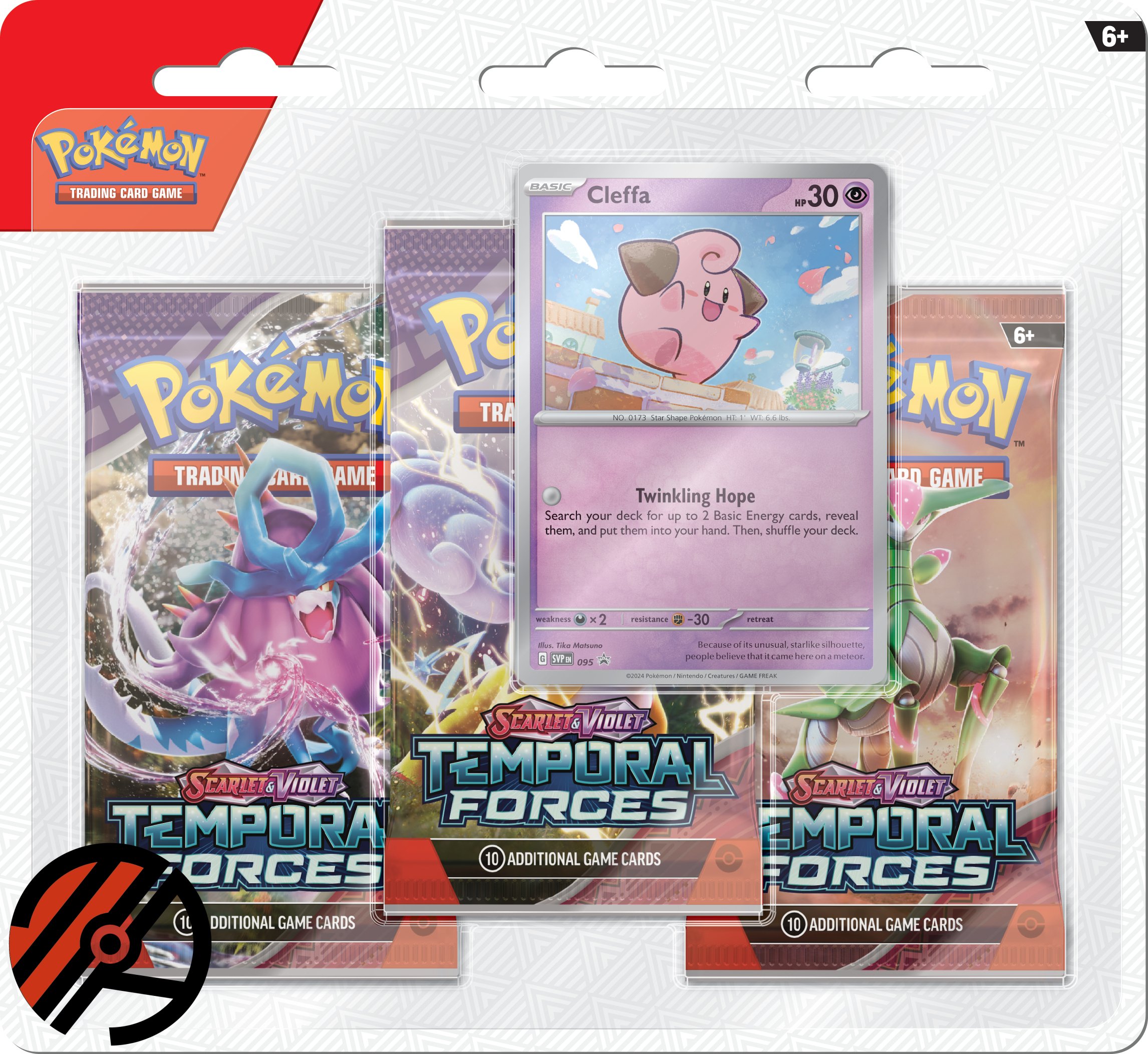 Pokmon TCG, Temporal Forces: 3-Pack Blister