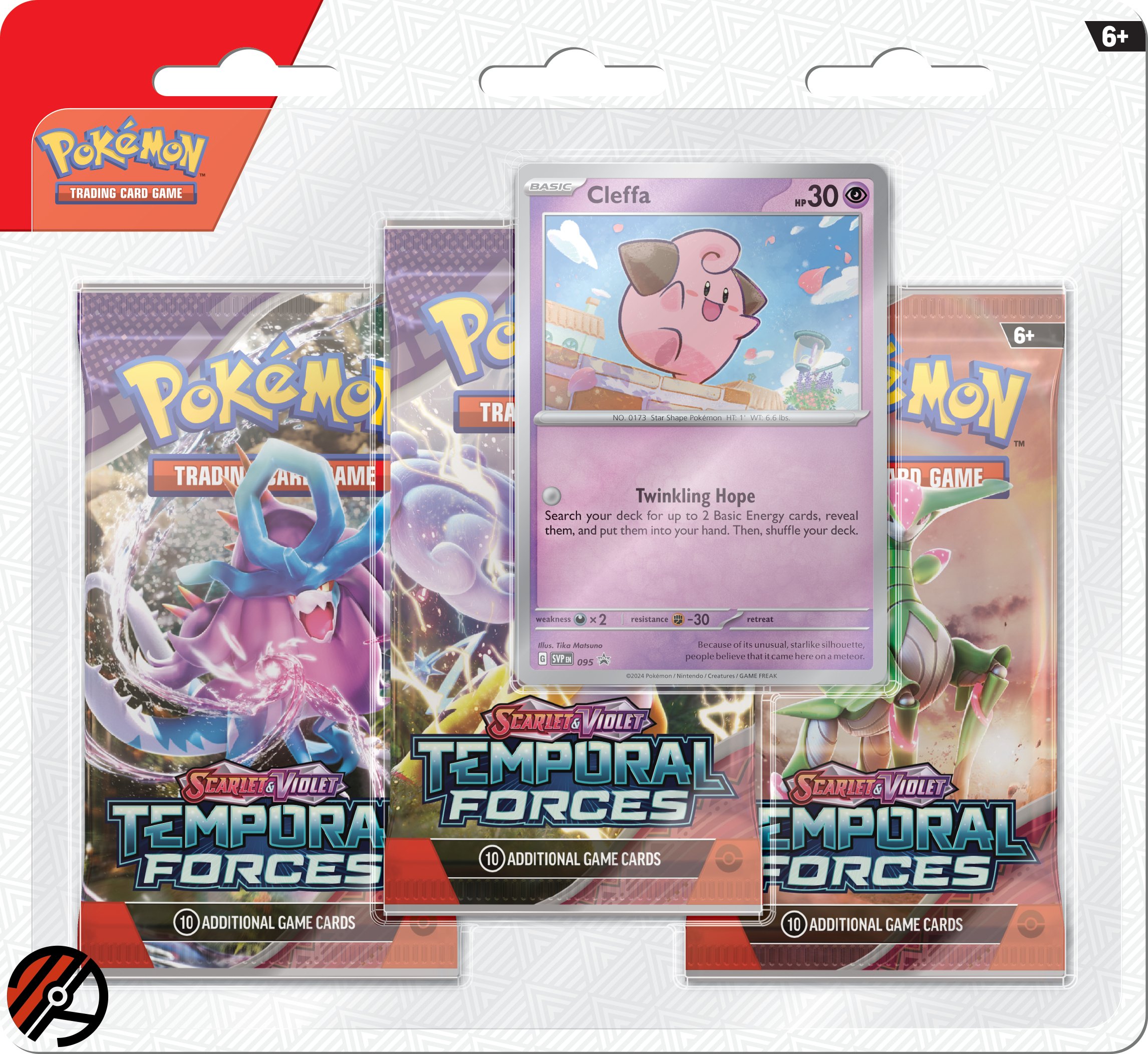 Pokmon TCG, Temporal Forces: 3-Pack Blister