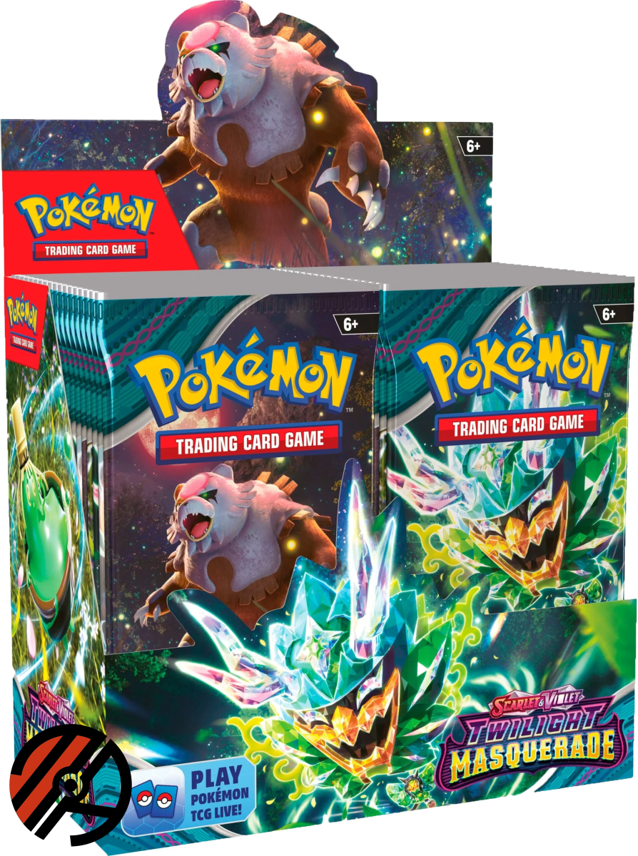 Pokmon TCG Booster Box (Display) - Scarlet &amp; Violet 06: Twillight Masquerade (36 Pakker)