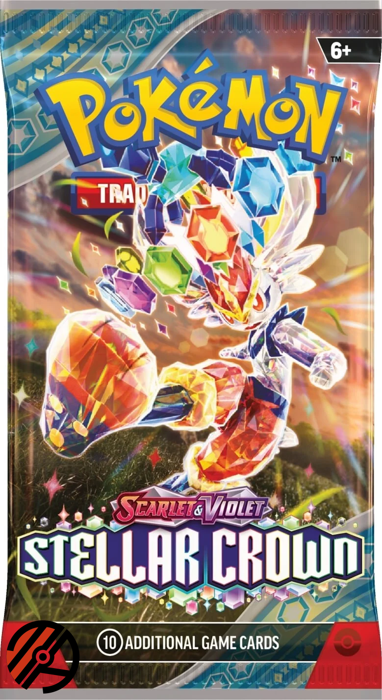 Pokmon TCG Scarlet &amp; Violet - Stellar Crown: Booster pakke