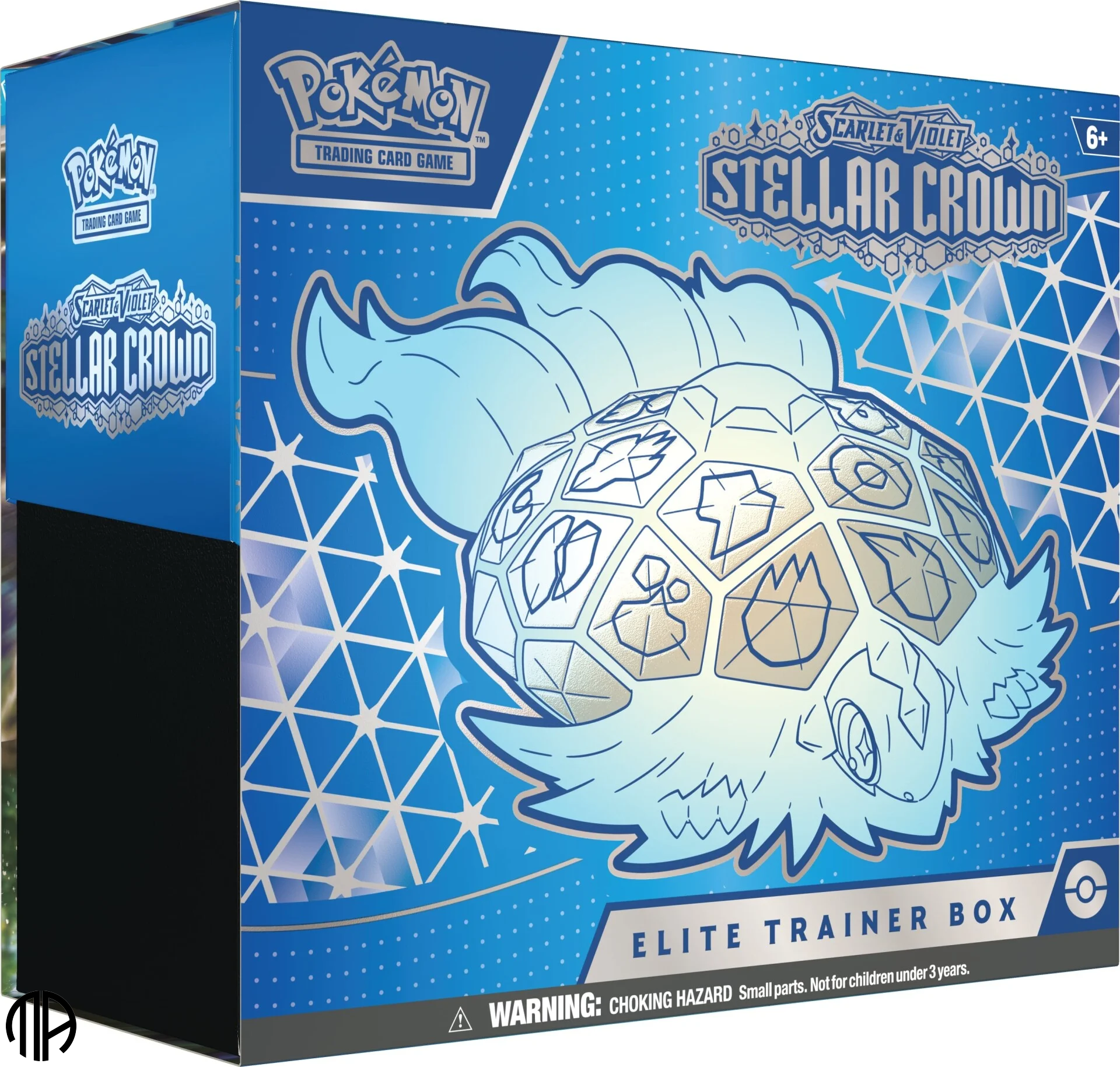 Pokmon TCG Elite Trainer Box - Scarlet &amp; Violet 07: Stellar Crown (9 kort pakker + Promo)