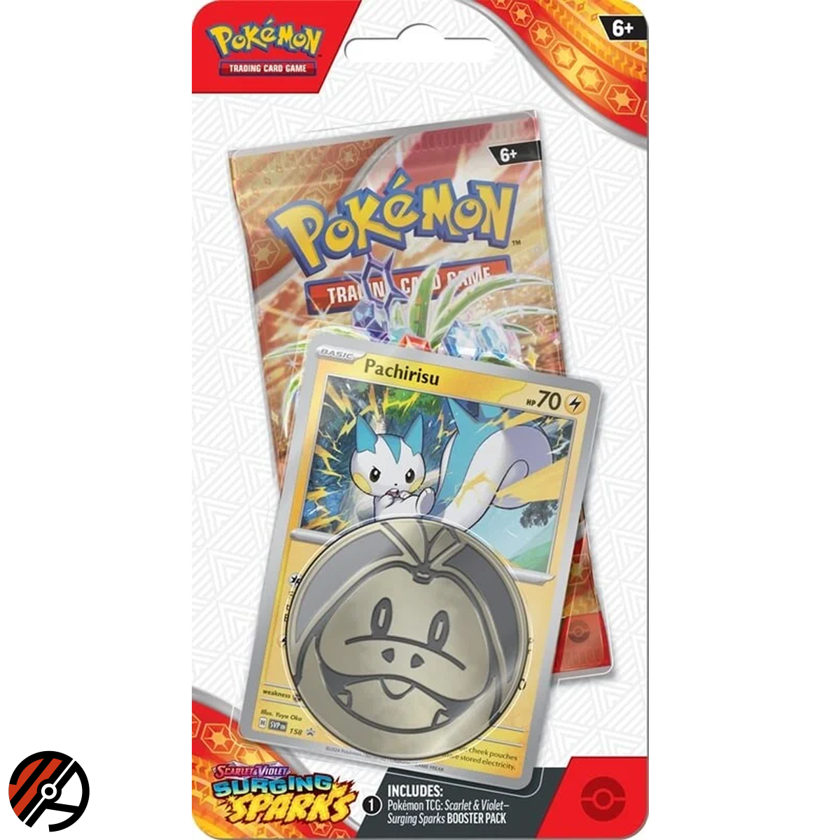 Pokmon TCG, 1-Pack Blister SV08: Surging Sparks, Pachirisu