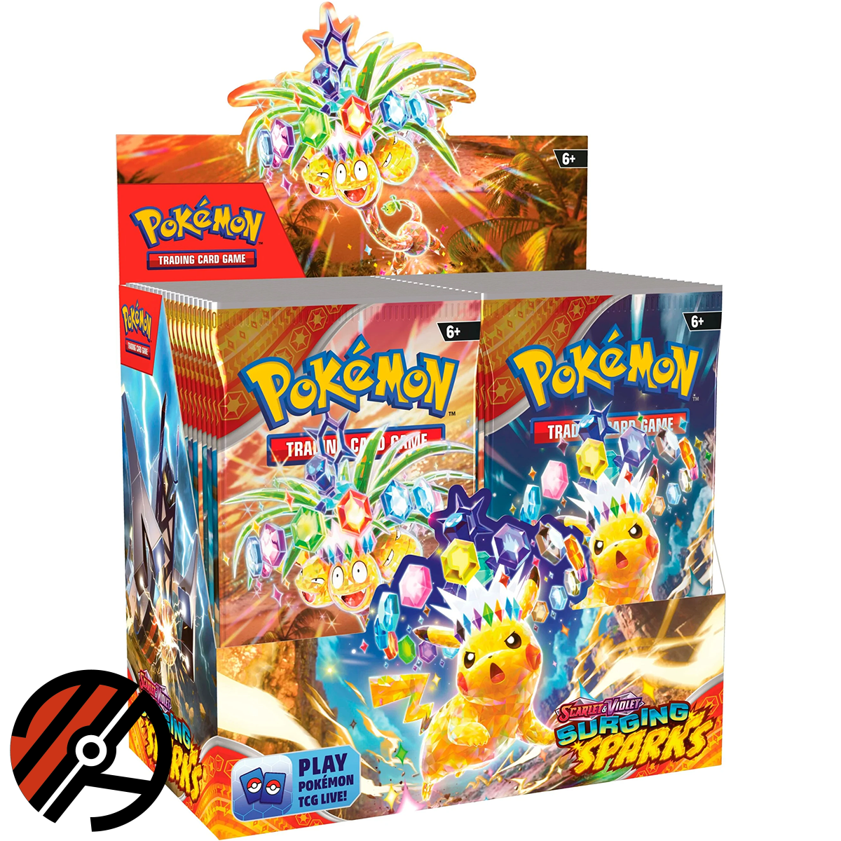 Pokmon TCG, Booster Display SV08: Surging Sparks (36 Pakker)