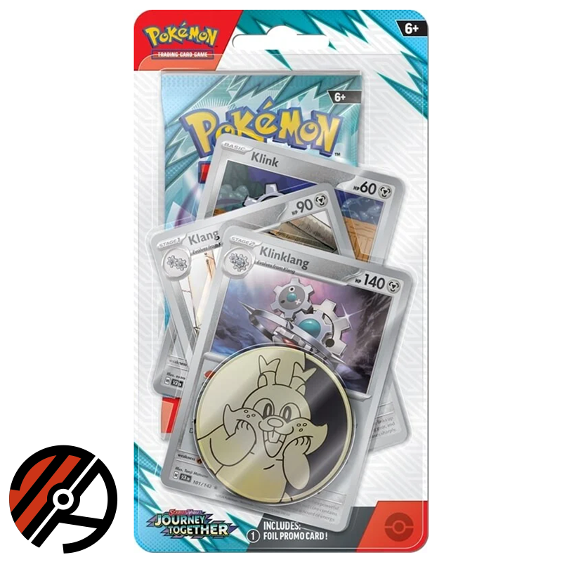 Pokmon TCG,  Journey Together: Klinklang Premium Checklane Blister