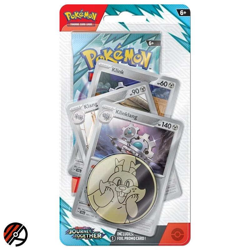 Pokmon TCG,  Journey Together: Klinklang Premium Checklane Blister