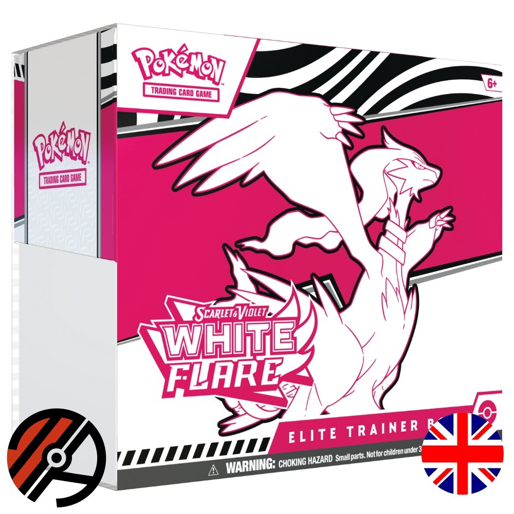 Pokmon TCG, White Flare: Elite Trainer Box *RISIKO FOR ALLOKATION* *MAX 1*