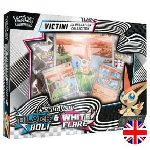 Pokmon TCG, Black Bolt & White Flare: Victini Illustration Collection 