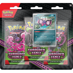 Pok�mon TCG 3-Pack Blister - Scarlet & Violet 06.5: Shrouded Fable (3 Pakker + Promokort)