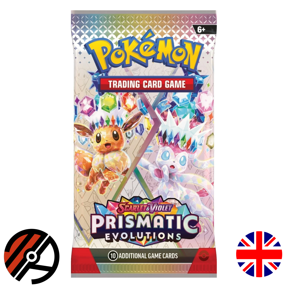 Pokmon TCG, Booster Pakke - Scarlet &amp; Violet 08.5: Prismatic Evolutions