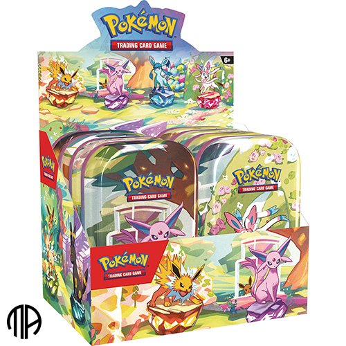 Pokmon TCG, Mini Tin (Display): Prismatic Evolutions (8 tins)