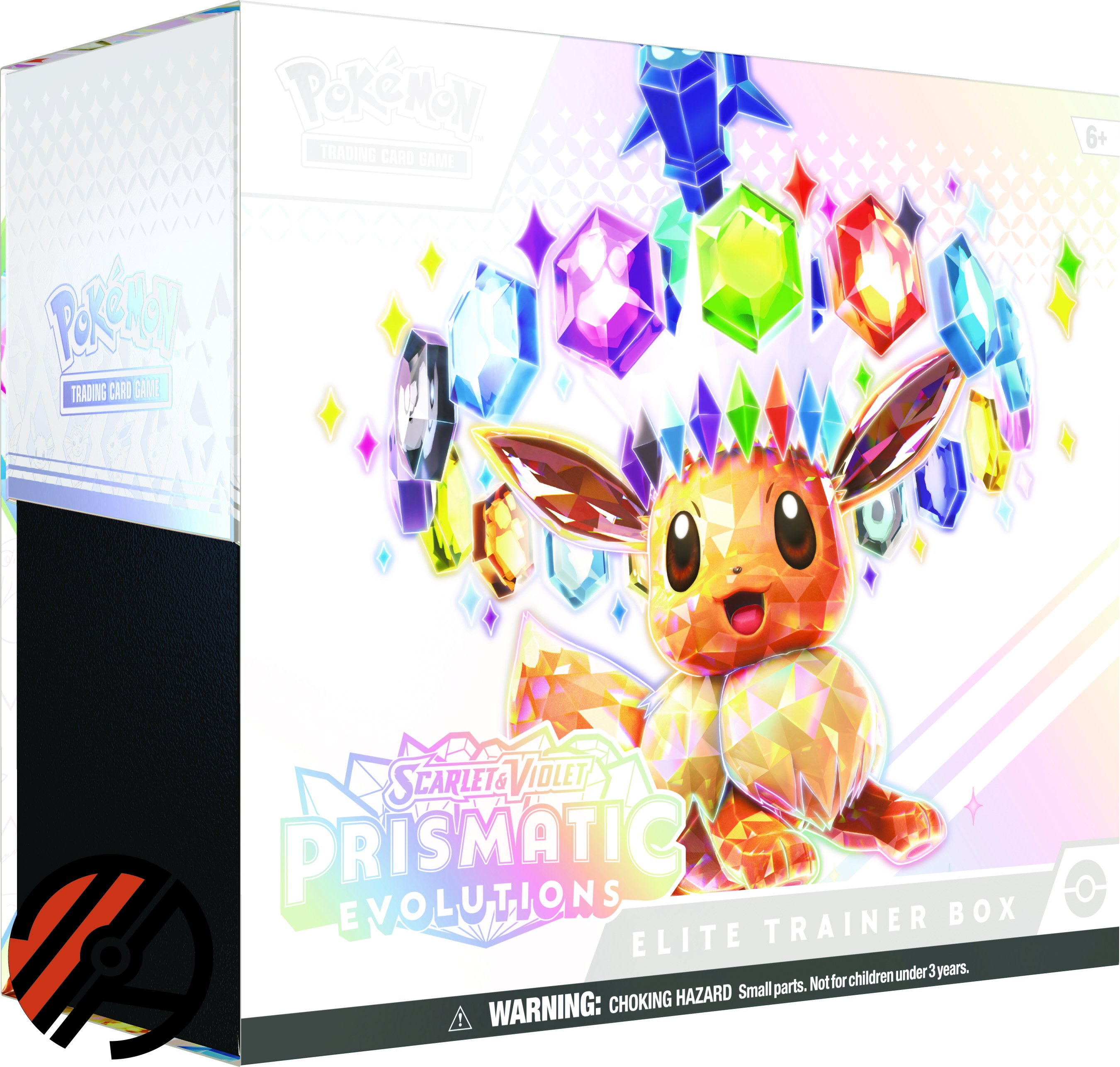 Pokmon TCG, Elite Trainer Box: Prismatic Evolutions (9 Pakker og eksklusiv Promo)