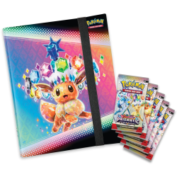 Pokmon TCG, Binder Collection: Prismatic Evolutions (5 Pakker + 1 Mappe)
