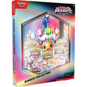Pokmon TCG, Binder Collection: Prismatic Evolutions (5 Pakker + 1 Mappe)