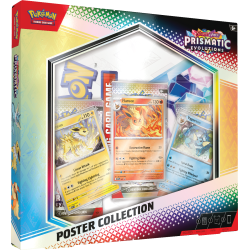 Pokmon TCG, Poster Collection: Prismatic Evolutions (3 Pakker, 3 Promoer og 1 Plakat)