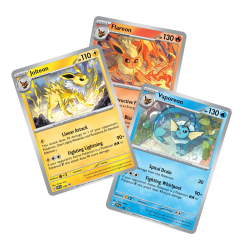 Pokmon TCG, Poster Collection: Prismatic Evolutions (3 Pakker, 3 Promoer og 1 Plakat)