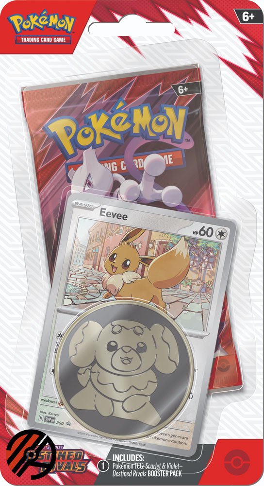Pokmon TCG, Destined Rivals: Eevee 1-Pack Blister