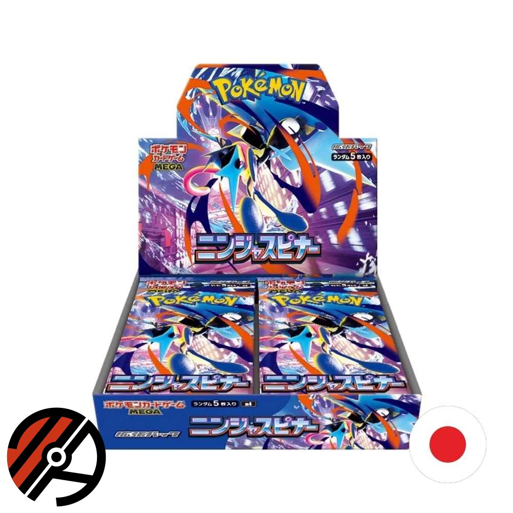 Japansk Pok�mon TCG, (m4) Ninja Spinner: Booster Display