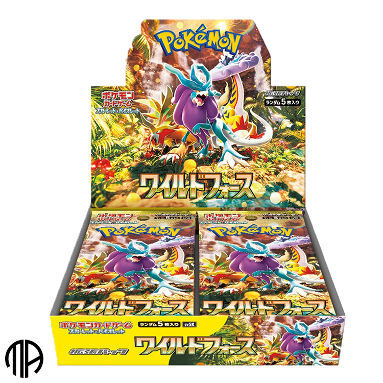 Pokmon TCG (JP) Booster Box - sv5K: Wild Force (30 Pakker)