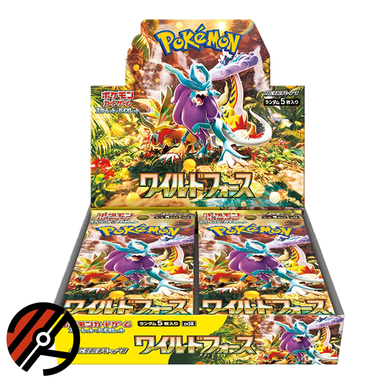 Pokmon TCG (JP) Booster Box - sv5K: Wild Force (30 Pakker)