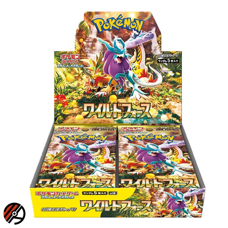 Pokmon TCG (JP) Booster Box - sv5K: Wild Force (30 Pakker)