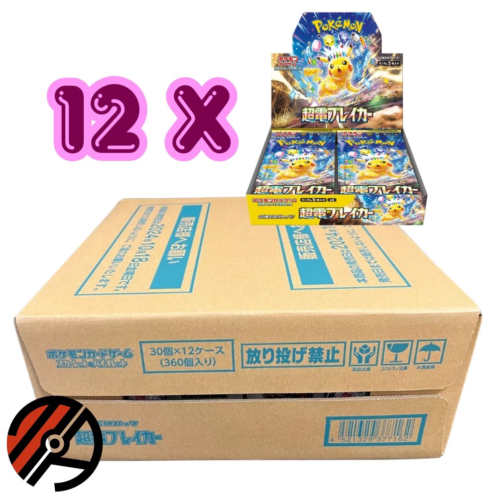 Pokmon TCG, Japansk Booster Case - sv8: Super Electric Breaker (12 displays)