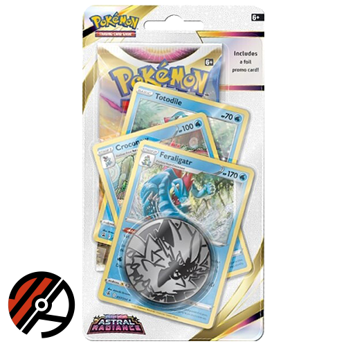 Pokémon TCG, Astral Radiance: Feraligatr Premium Checklane Blister