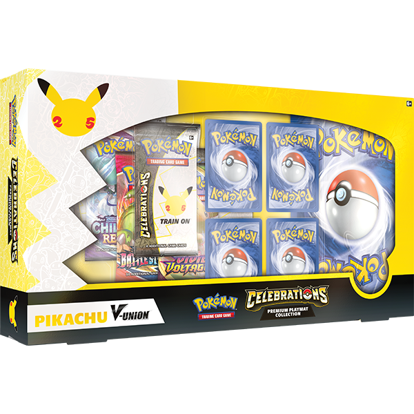 Pokémon TCG Special Collection: Celebrations (Pikachu V-Union) - Boxe ...