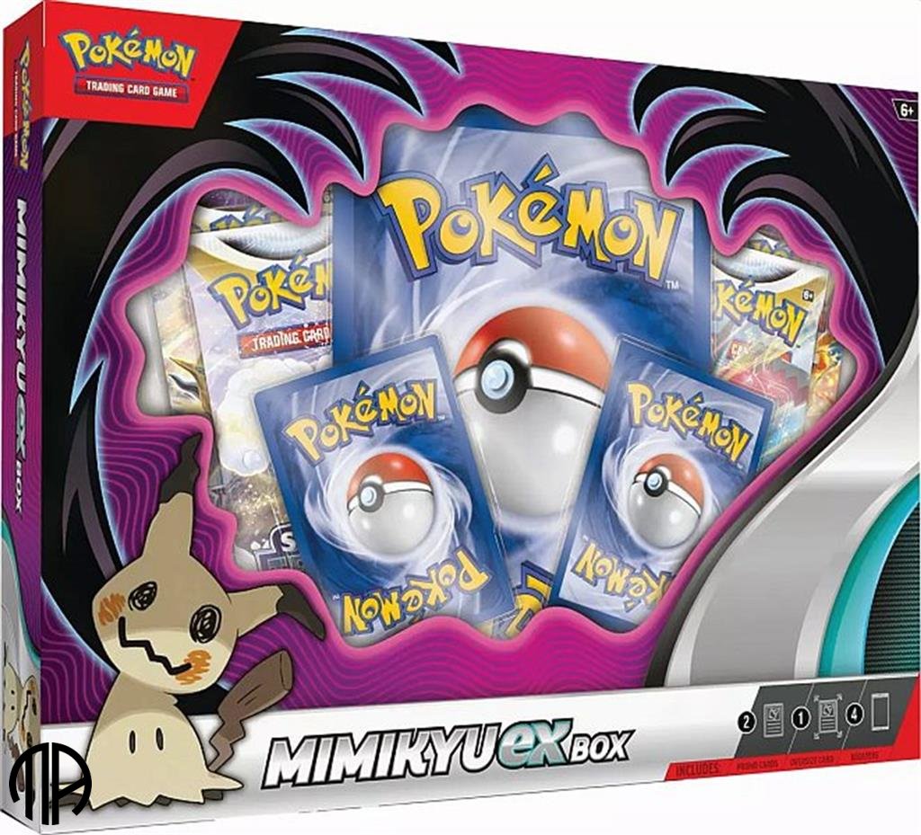 Pokmon TCG EX Box: Mimikyu EX (4 pakker + 1 promokort) (March 2023)