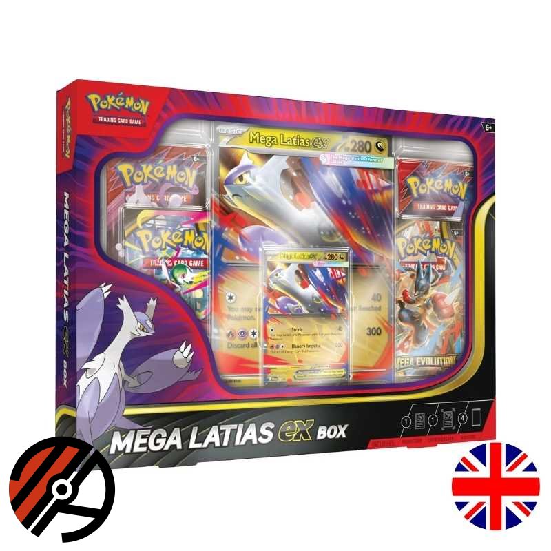 Pokmon TCG, Mega Latias ex Box (4 booster pakker)