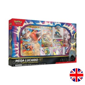 Pokmon TCG, Mega Lucario ex Figure Collection (5 booster pakker) *MAX 1 STK*