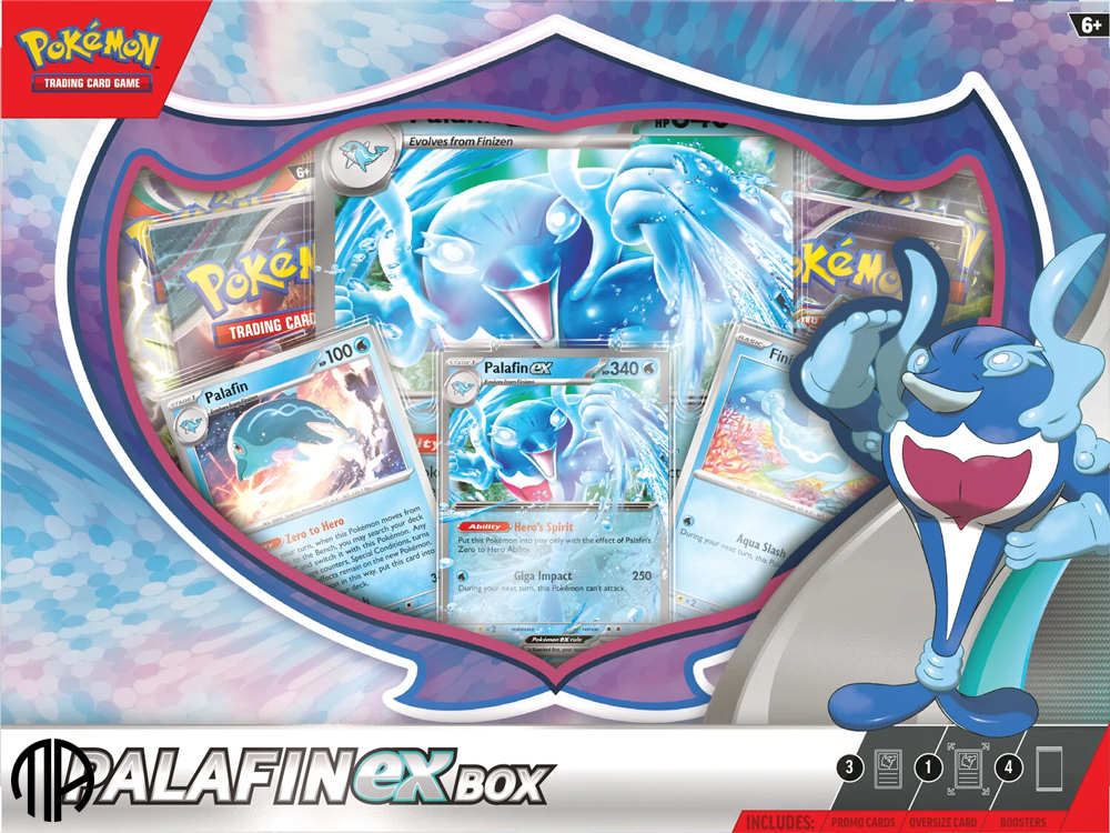 Pokmon TCG, Palafin ex Box (4 pakker + promokort)