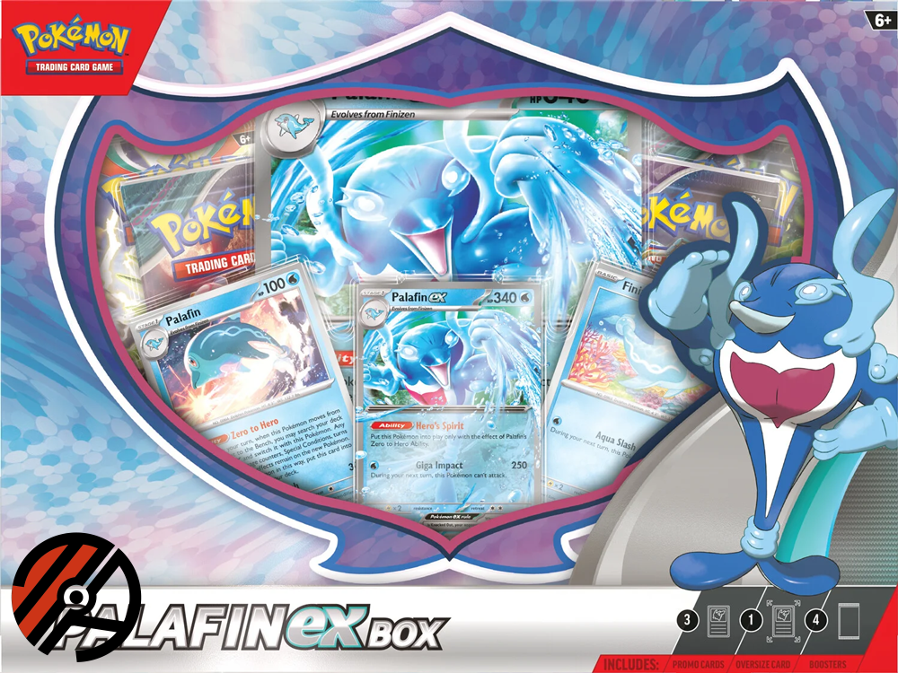 Pokmon TCG, Palafin ex Box (4 pakker + promokort)