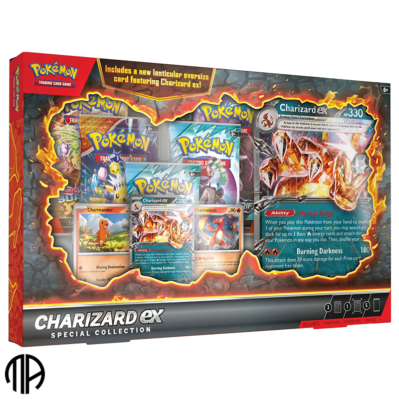 Pokmon TCG, Charizard ex Special Collection **RISIKO FOR ALLOKATION**