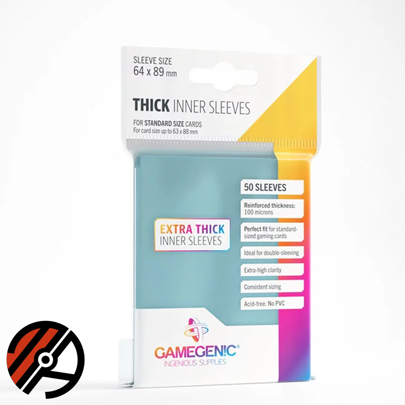 Gamegenic - Thick inner sleeves (50 pcs)