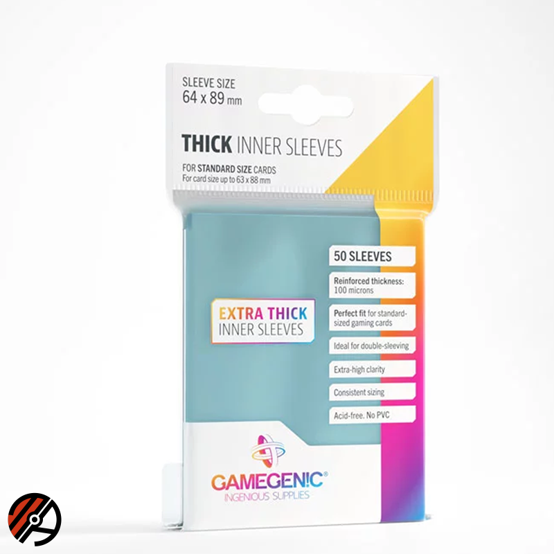 Gamegenic - Thick inner sleeves (50 pcs)