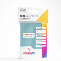 Gamegenic - Thick inner sleeves (50 pcs)
