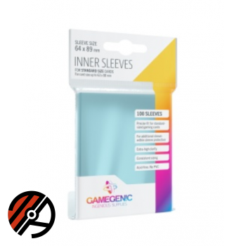 Gamegenic - Standard size inner sleeves (100 pcs)