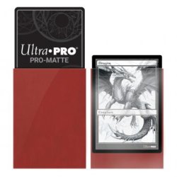 Ultra Pro - PRO-Matte Standard Deck Protector sleeves: Red (50 stk)