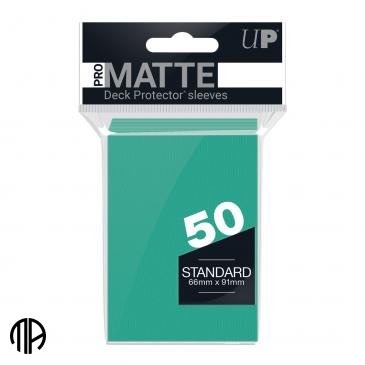 Ultra Pro - PRO-Matte Standard Deck Protector sleeves: Aqua (50 stk)