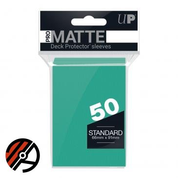 Ultra Pro - PRO-Matte Standard Deck Protector sleeves: Aqua (50 stk)