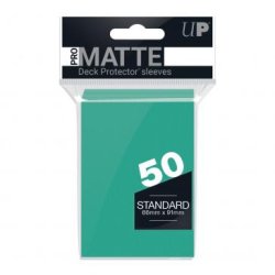 Ultra Pro - PRO-Matte Standard Deck Protector sleeves: Aqua (50 stk)