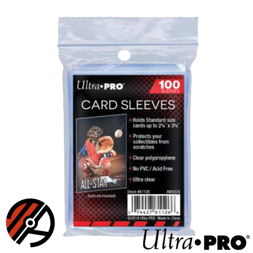 UltraPro Soft Card Sleeves (2-5/8" X 3-5/8")