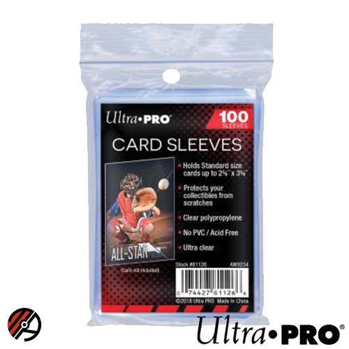 UltraPro Soft Card Sleeves (2-5/8" X 3-5/8")