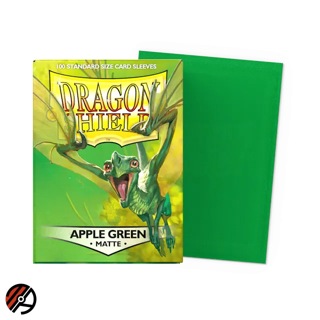 Dragon Shield Matte - Apple Green (Standard Size) (100 lommer)