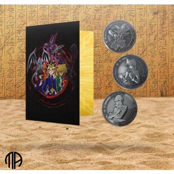 Yu-Gi-Oh! - Coin Album with 3 coins