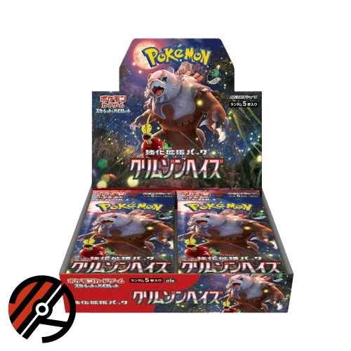 Japansk Pok�mon TCG, (sv5A) Crimson Haze: Booster Display