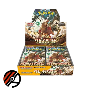 Japansk Pok�mon TCG, (sv2D) Clay Burst: Booster Display