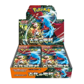 Japansk Pok�mon TCG, (sv4K) Ancient Roar: Booster Display